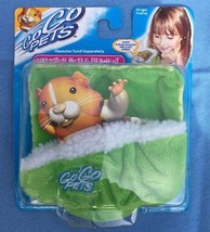GoGo Pets Hamster Bed &amp; Blanket Fuzzy Green Cozy Soft NEW! - £9.38 GBP