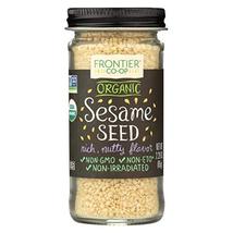 FRONTIER Organic Hulled Sesame Seed, 2.29 OZ - $5.89