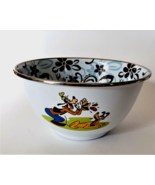 Soup Bowl  Metal Goofy &amp; Pluto Disney Store Enamelware  BBQ picnic VINTAGE - $4.00