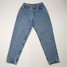 Gitano Vintage 80&#39;s Women&#39;s High Waist Jeans 10 Petite 10P Tapered Leg Blue Mom - $35.68