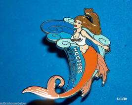 Hooters Sexy Girl Mermaid Myrtle Beach Sc South Carolina Lapel Pin - £15.89 GBP