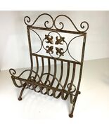 Vtg Mid Century Modern Brass Metal Magazine Newspaper Rack MCM 13.5” Wide - $911.37 MXN Vtg Mid Century Modern Brass Metal Magazine Newspaper Rack MCM 13.5” Wide - $911.37 MXN