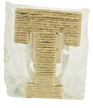 Michaels Dreamy Rope Letter T New Alphabet Initial 4 x 5 Wall Art Decorate - $6.67