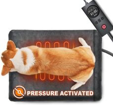 Dog Cat Heating Pad Pressure Activated 18 X 22 Pet Heat Pack Automatic E... - $80.74