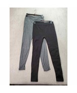 Lot Of 2 Ardene Activewear Leggings Women Medium Black Gray Polyester Sk... - $309.31 MXN