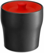 Osaka Jar, Self-Sealing Airtight Storage Jar 13.5oz.&quot;Shitenno-ji&quot; (Black) - $31.38 CAD