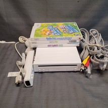 Nintendo Wii Console System White RVL-101 +  Games - $64.35