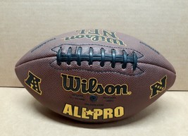 Wilson Nfl All Pro Official Size Composite Tackified Football Afc Nfc Gold Star - £19.48 GBP