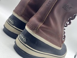 Sorel Womens 1964 Premium Duck Boots Brown Waterproof Leather NL1718-206 Size 10 - £63.00 GBP