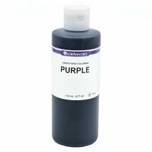 LorAnn Purple Liquid Food Coloring, 4 Ounce Bottle - $109.23 MXN