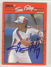 tom foley signed autographed card 1990 donruss - $9.98