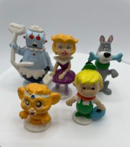 Vintage The Jetsons PVC Figure Lot Applause Elroy Rosie Astro Squeep Gru... - $18.99