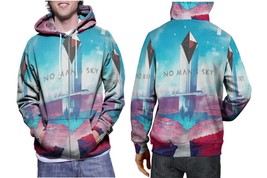 No Man&#39;s Sky New   Mens Graphic Pullover Hooded Hoodie - £27.35 GBP+