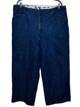 Ben Davis Gorilla Cut Blue Jeans Men&#39;s 38 w x 27 L Blue Workwear Wide Le... - £60.07 GBP