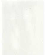 14 COUNT POLYESTER AIDA FABRIC 36&quot; x 60&quot;, WHITE WITH FREE CHART &amp; NEEDLES! - £30.96 GBP