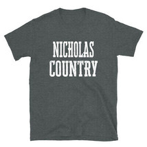 Nicholas Country Son Daughter Boy Girl Baby Name Custom TShirt - £20.47 GBP+