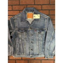 Levi&#39;s Medio Blu Denim Giacca - $44.37