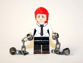 Building Block Makima Chainsaw Man Horror Anime Minifigure US Toy Minifigure Cus - £5.54 GBP