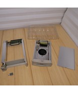 Vintage Beige Metal &amp; Plastic Mobile Rack IDE Removable Frame for 3.5&quot; HDD - $25.64 CAD