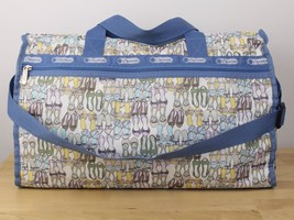 LeSportsac Large Weekender Duffle Bag Travel Carry On Shoulder Sandal Sh... - $54.18 CAD