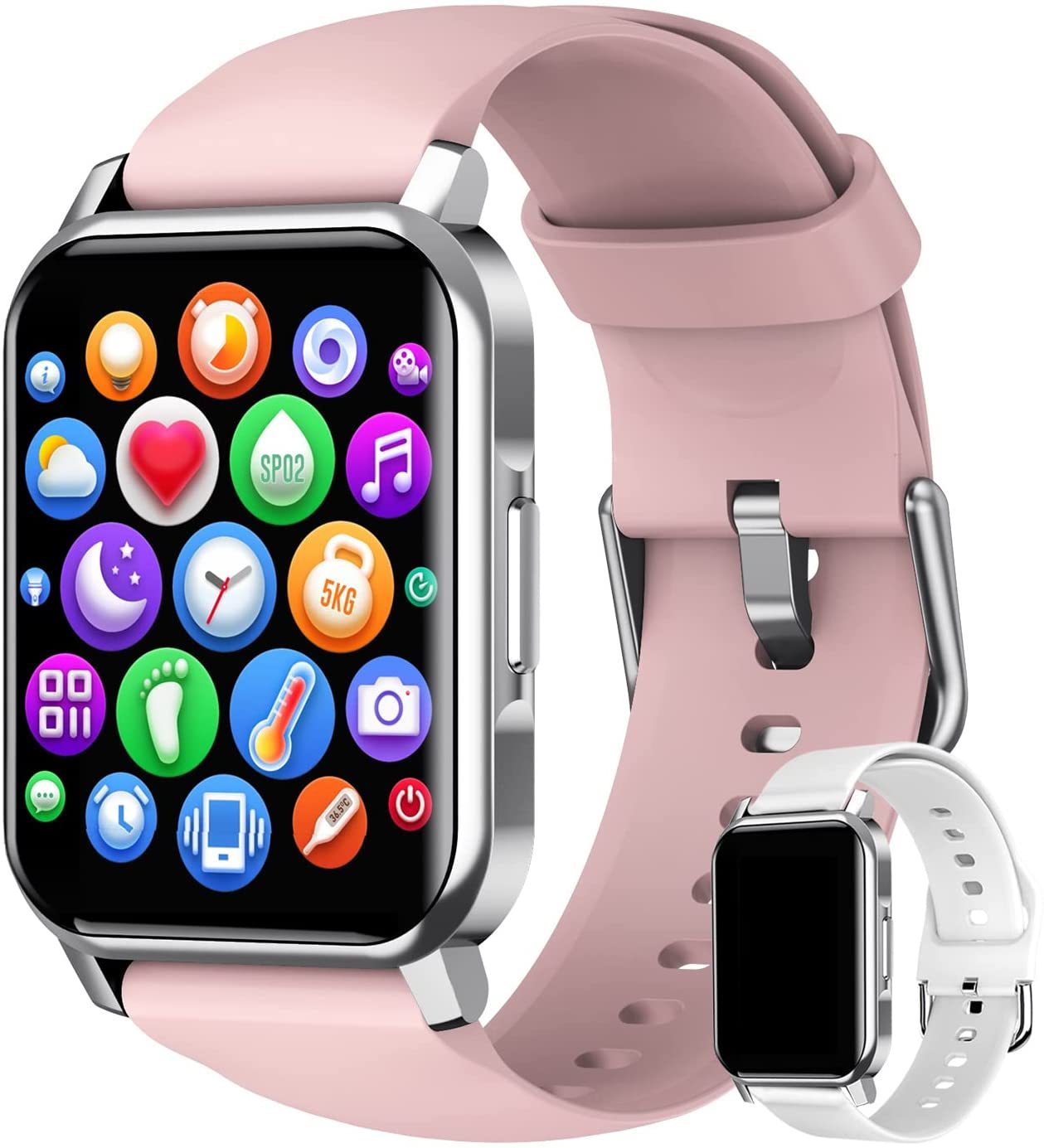 Smart Watch 1.72&#39;&#39; Full Touch Screen for Android/iOS Phone, Advanced Hea... - $78.74+