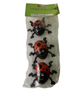 Insect Eggs 3-D Insect Accents Ladybug Plastic Eggs To Fill Snap Togethe... - £6.20 GBP