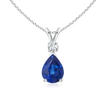 Authenticity Guarantee

1.26 Ct Blue Sapphire Pear Shape Pendant Necklace Wit... - $2,879.10