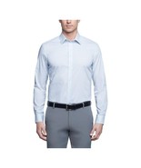 Calvin Klein Mens Steel Reg Fit Stretch Wrinkle Free Dress Shirt Mist-15... - €31,82 EUR
