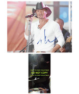 Tim McGraw Country music legend signed 8x10 photo COA exact Proof autogr... - $128.69