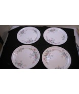 4 Superior Quality HALL Lunch Plates &quot;Springtime&quot; Pattern - $39.60
