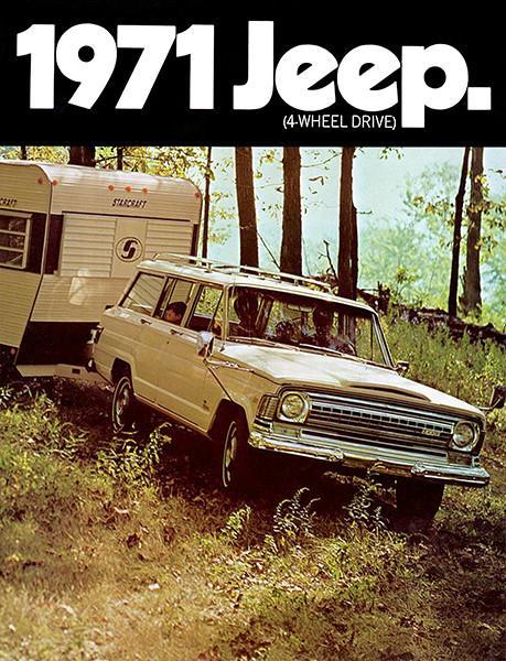 1971 Jeep Wagoneer - Promotional Advertising Poster - $32.99