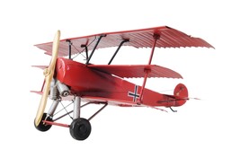 c1916 Red Baron Fokker Triplane Model Sculpture - £72.60 GBP