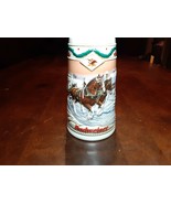 Budweiser 1996 Beer Stein Mug Clydesdales Christmas Holiday American Hom... - $224.68 MXN