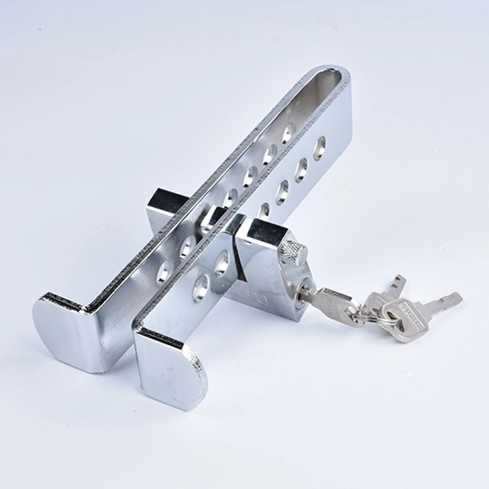 Universal Car Clutch Lock - Steel Anti-Theft Pedal Lock with Throttle Accelera - £29.64 GBP