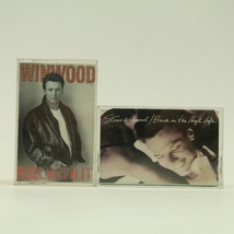 Steve Winwood Cassette Tape (Lot of 2) Roll With It Back In The High Life - £6.17 GBP