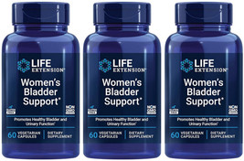 WOMEN&#39;S  BLADDER SUPPORT  BLADDER URINARY HEALTH 180 Vege Capsule LIFE E... - £71.93 GBP