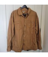 Duluth Trading Mens Fire Hose Chore Jacket 3XL Tall Flannel Lined Canvas... - $48.50