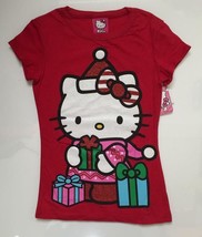 Nwt Hello Kitty T-Shirt Girls 4/5 Glitter Tee Sanrio ~ So Cute! - £11.52 GBP
