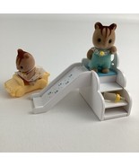 Calico Critters Nursery Step N Slide Chipmunk Baby Figures Sylvanian Families - $633.96 MXN