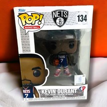 Funko Pop! NBA Basketball NY Nets KEVIN DURANT #134 Vinyl Figure WITH PR... - $7.07