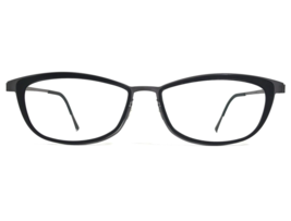 Lindberg Eyeglasses Frames 9701 U14 Shiny Black Dark Matte Purple 53-16-135 - £179.17 GBP