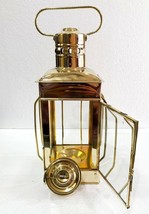 Lámpara de aceite de latón vintage Linterna de barco marítimo Luz de barco... - £48.93 GBP