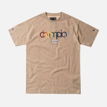 DSWT Kith x Champion Double Logo Tee  Sand - Size XS IN HAND! - £196.65 GBP