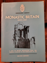 Ordnance Survey Monastic Britain North Sheet Second Edition 1955 - £11.63 GBP