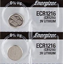 Energizer 5 CR1216 EC1216 3v Lithium Electronic Mercury Free Batteries - £5.31 GBP+