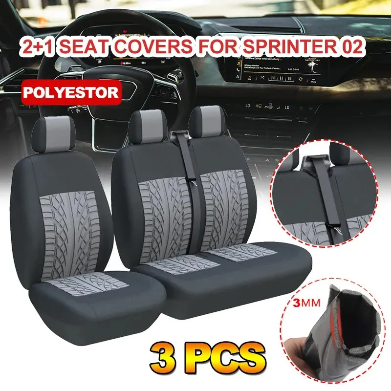 Universal seat covers seat covers for truck van bus van bus driver and passenger 2 1 thumb200
