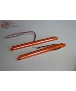 LED 12&quot; Dual Function Glo Light Bars Custom Car Truck Motorcycle Amber Lens - $55.25