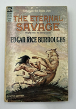 The Eternal Savage Book By Edgar Rice Burroughs F-234 Krenkel Art Paperback - £5.65 GBP