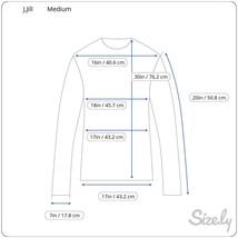 J.Jill Sweater Medium Womens Long Sleeve Belle Crew Neck Chinky Knit See Through - £16.58 GBP