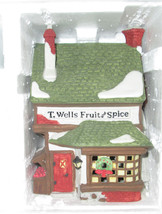 Department 56 Heritage Village Dickens Village T. Wells Fruit &amp; Spice Sh... - €21,40 EUR